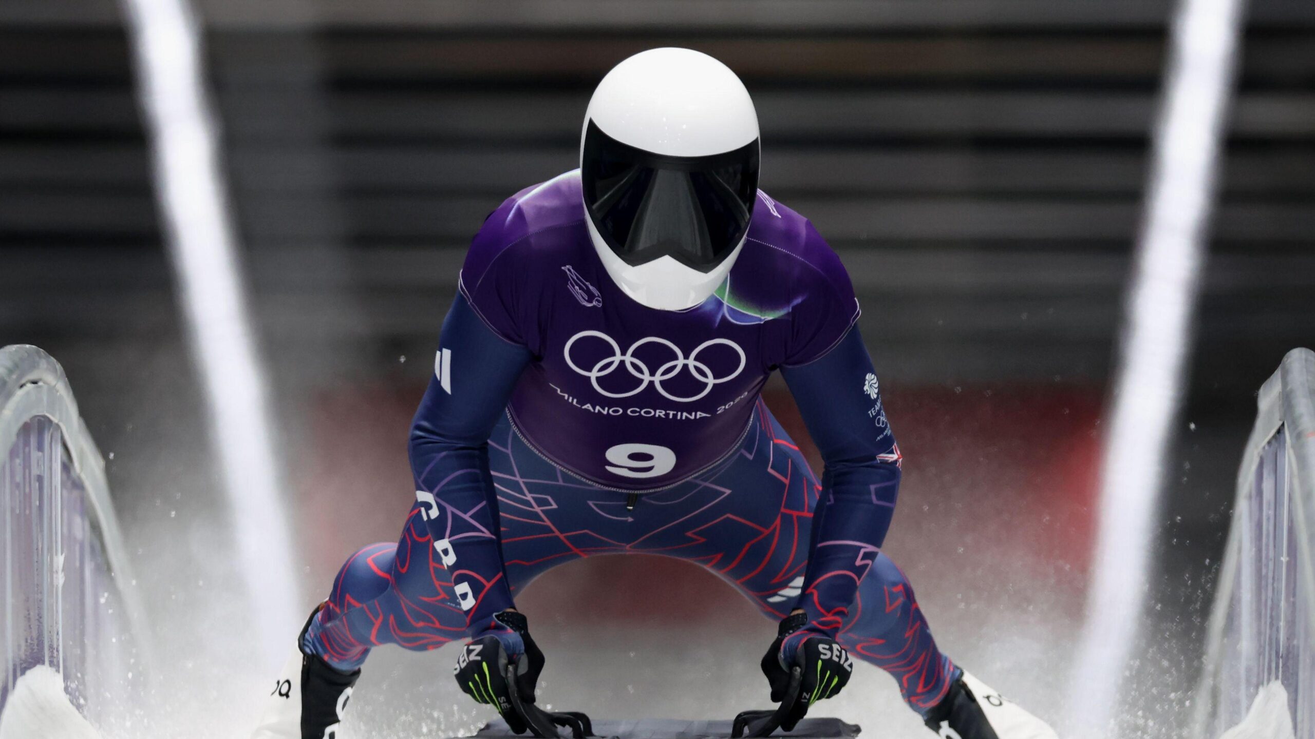 Team GB’s Matt Weston leads skeleton standings after two runs at Winter Olympics