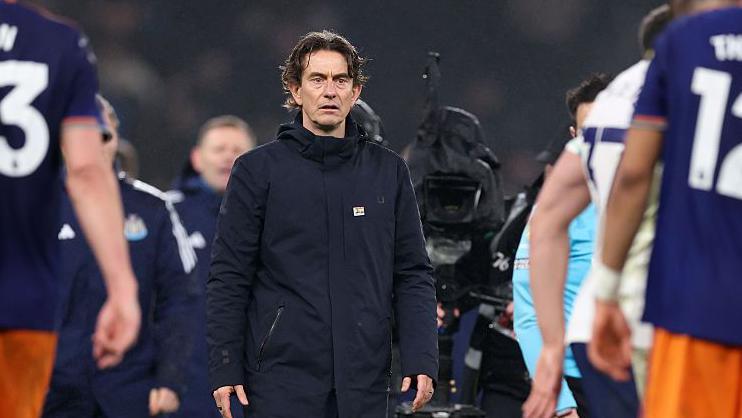 Thomas Frank insists he’s ‘safe’ at Spurs – but can he avoid the sack?