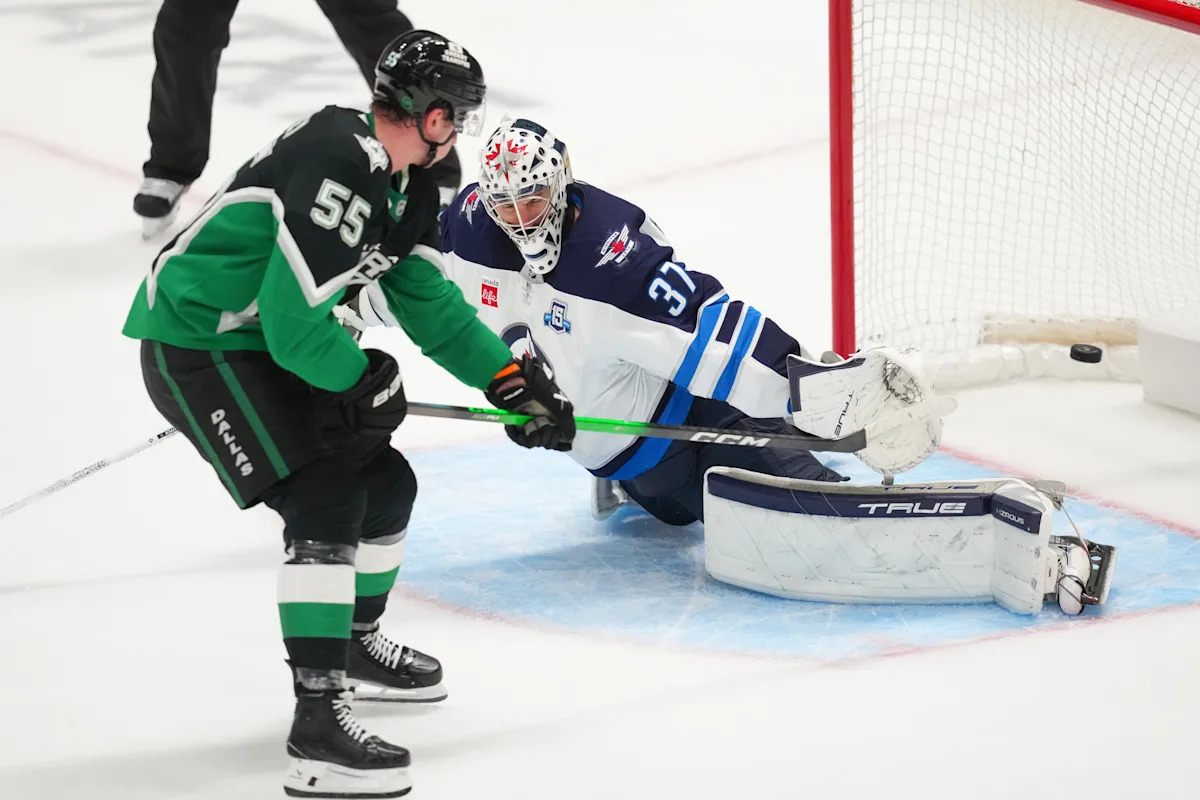 Thomas Harley scores in OT as Stars beat Jets 4-3 for 5th straight win