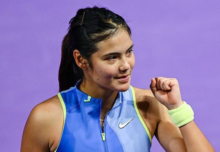 Transylvania Open: Emma Raducanu holds her nerve to reach first final since 2021 US Open triumph