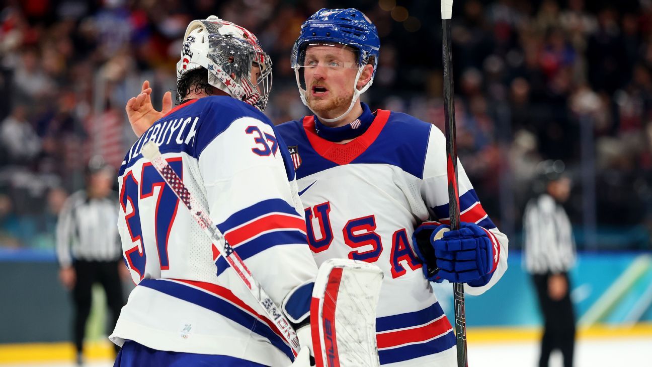 U.S. men’s hockey stays unbeaten, is No. 2 seed for knockouts