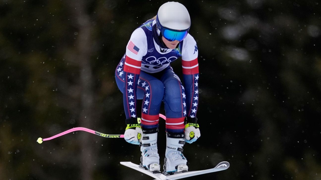 Vonn completes training run, ready for Olympic downhill race