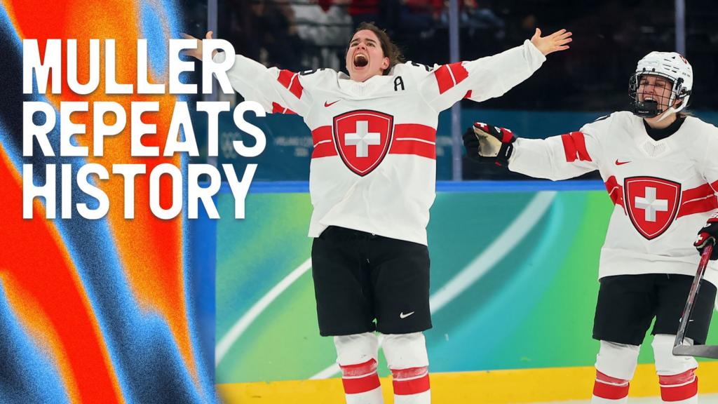 Winter Olympics 2026: Alina Muller scores in overtime as Switzerland beat Sweden to claim bronze medal