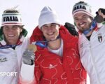 Winter Olympics 2026: Franjo von Allmen wins first gold of Games in downhill