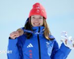 Winter Olympics 2026: Zoe Atkin wins halfpipe bronze for Team GB's fifth medal