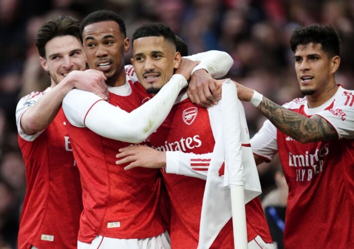 Arsenal riding corner kicks to Premier League title; Chelsea’s red card problem continues