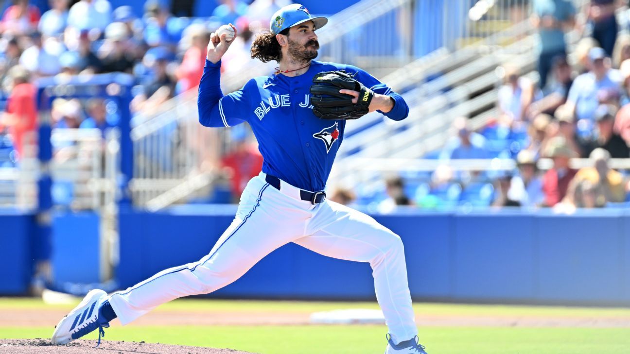 Cease records 3 Ks in Blue Jays spring debut