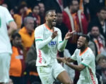 Steve Mounié reacts after defeat against Galatasaray